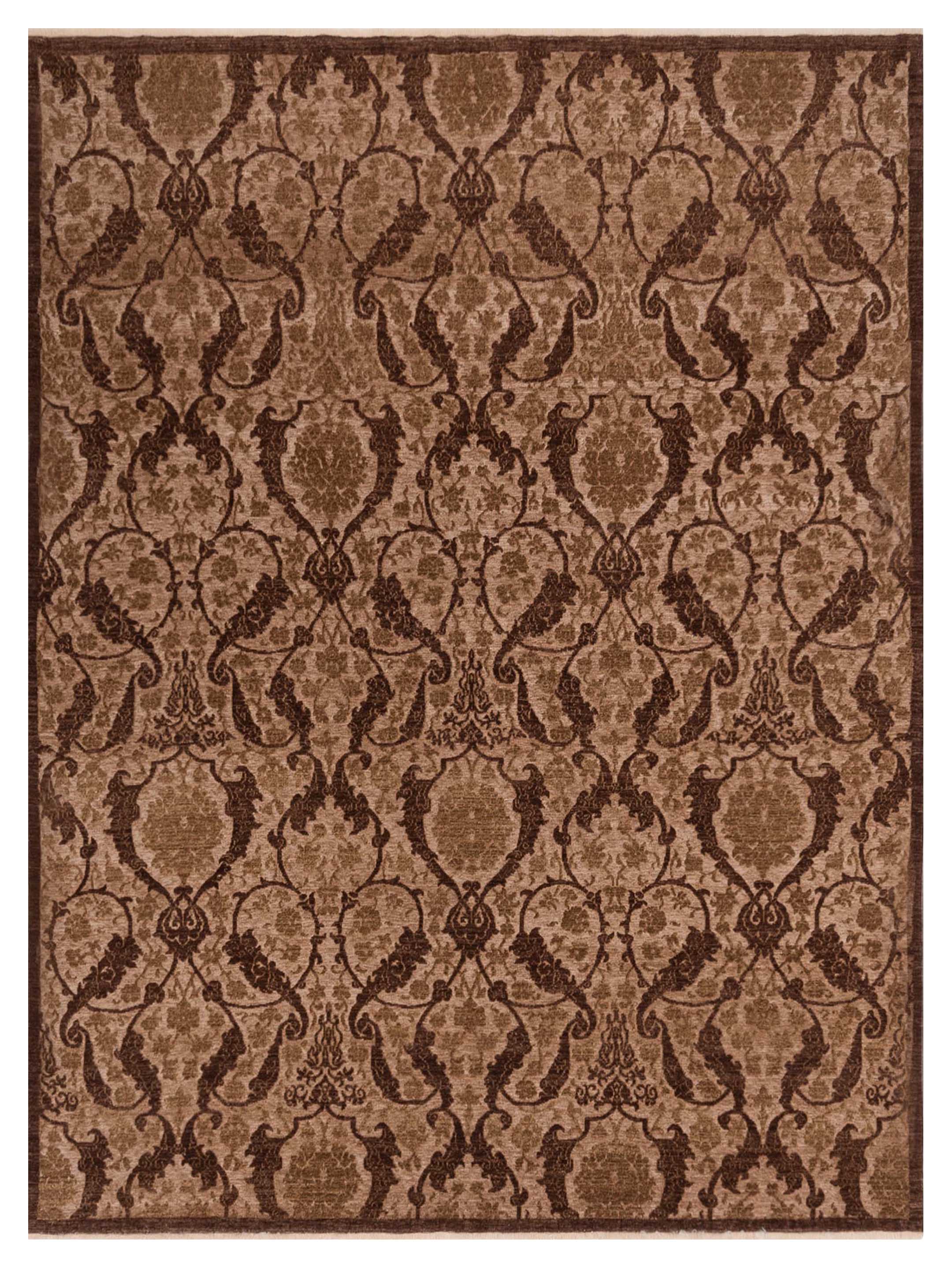 Transitional Brown 8x10 Area Rug	